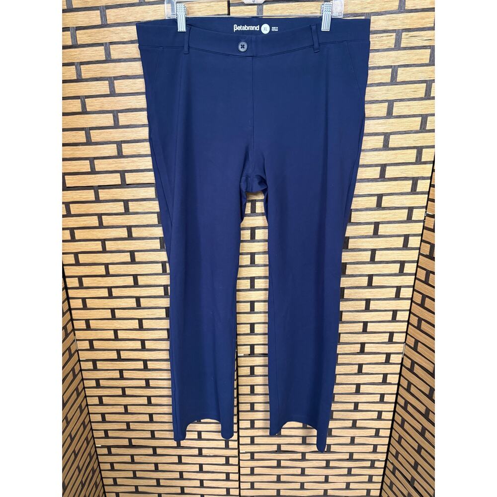 Betabrand Navy Pull On Pants Size XL